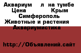 Аквариум 200л. на тумбе › Цена ­ 19 000 - Крым, Симферополь Животные и растения » Аквариумистика   